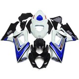 0378 Fairing Suzuki Gsxr1000 K7 07 08 2007 2008 White Blue